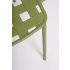 BIZZOTTO krzesło ogrodowe CLOVER ARM      zielone