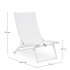 BIZZOTTO leżak ogrodowy TAYLOR biały