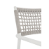BIZZOTTO krzesło ogrodowe CALETA białe    / szare