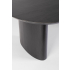 BIZZOTTO stolik kawowy ORISSA 130x65      czarny