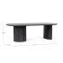 BIZZOTTO stolik kawowy ORISSA 130x65      czarny