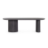 BIZZOTTO stolik kawowy ORISSA 130x65      czarny