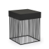 BIZZOTTO stolik kawowy YASLINE 40x40      czarny