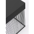 BIZZOTTO stolik kawowy YASLINE 40x40      czarny