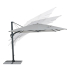 BIZZOTTO parasol ogrodowy INES jasny      szary