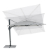 BIZZOTTO parasol ogrodowy INES jasny      szary