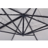 BIZZOTTO parasol ogrodowy INES jasny      szary