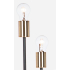 BIZZOTTO lampa podłogowa TORCH czarna