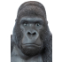 KARE dekoracja stojąca GORILLA XL 76cm czarna