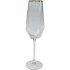 KARE komplet 4 kieliszków do szampana     DIAMOND RIM 360 ml