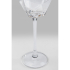 KARE komplet 4 kieliszków do szampana     DIAMOND RIM 360 ml