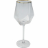 KARE komplet 4 kieliszków do wina         DIAMOND RIM 525 ml