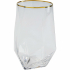 KARE komplet 4 szklanek DIAMOND RIM 510   ml
