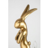 KARE lampa stołowa RABBIT 88 cm biała / złota