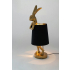 KARE lampa stołowa RABBIT 68 cm  złota / czarna