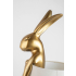 KARE lampa stołowa RABBIT 50 cm złota / biała