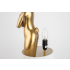 KARE lampa stołowa RABBIT 50 cm złota / biała