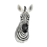 KARE dekoracja ścienna ZEBRA