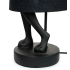 KARE lampa stołowa RABBIT 50 cm czarna / czarna
