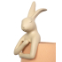 KARE lampa stołowa RABBIT PEACH 50 cm