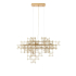KARE lampa wisząca STONE MOBILE złota 100 x 61 cm