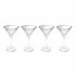 KARE komplet 4 kieliszków do martini      HOMMAGE 240ml