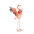 KARE dekoracja stojąca FLAMINGO ROAD FLY