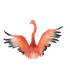 KARE dekoracja stojąca FLAMINGO ROAD FLY