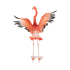 KARE dekoracja stojąca FLAMINGO ROAD FLY