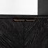 RICHMOND regał BLACKBONE BRASS