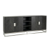 RICHMOND komoda BLACKBONE SILVER - 4 drzwiowa
