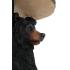 KARE stolik BEAR 53x33 cm drewniany / czarny