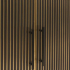 RICHMOND komoda LES ARCS 180 cm -         szczotkowane złoto, mosiądz, MDF