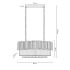 Lampa wisząca IMPERIAL LONG GOLD 90 - stal, kryształ