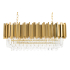 Lampa wisząca IMPERIAL LONG GOLD 90 - stal, kryształ
