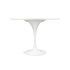 Stół TULIP PREMIUM 100 biały  - MDF, metal