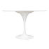 Stół TULIP PREMIUM 120 biały - MDF, metal