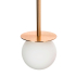 Lampa wisząca CANNON DISC 16 miedziana