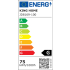 Lampa wisząca RING 100 złota - LED, stal