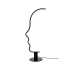Lampa stołowa FACE TABLE czarna