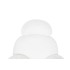 Fotel bujany PLUSH FUR biały