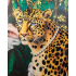 Obraz PEARLS LEOPARD 150x120 cm