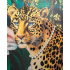 Obraz PEARLS LEOPARD 150x120 cm