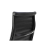 Fotel biurowy AERON PRESTIGE PLUS czarny - skóra naturalna, aluminium