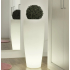 NEW GARDEN donica BAMBU 90 BATTERY biała