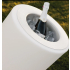 NEW GARDEN donica BAMBU 90 BATTERY biała