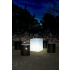NEW GARDEN lampa ogrodowa CUBY 20 SOLAR & BATTERY biała