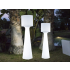 NEW GARDEN lampa ogrodowa GRACE 140  BATTERY biała