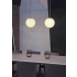 NEW GARDEN lampa wisząca NORAI 25 BATTERY GREY