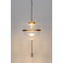 Lampa wisząca CHAPLIN 300 mosiądz  - LED, szkło